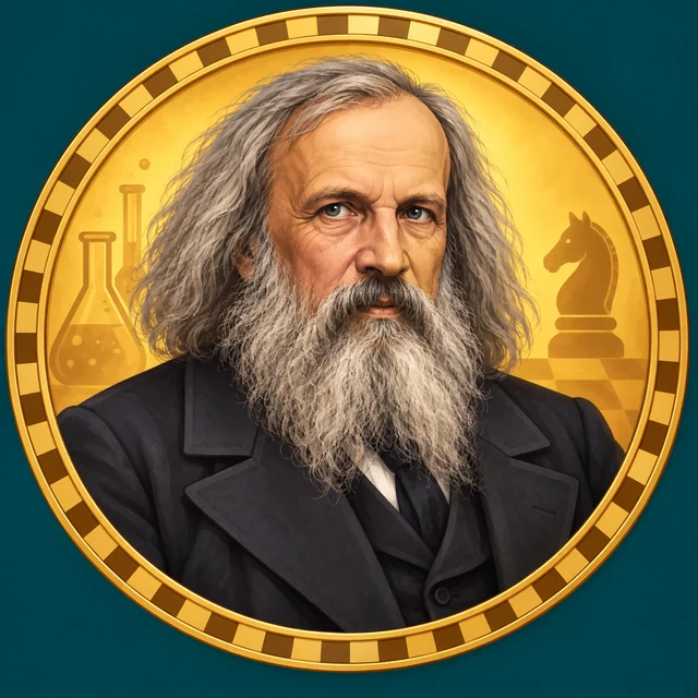 Портрет: Дмитрий Менделеев